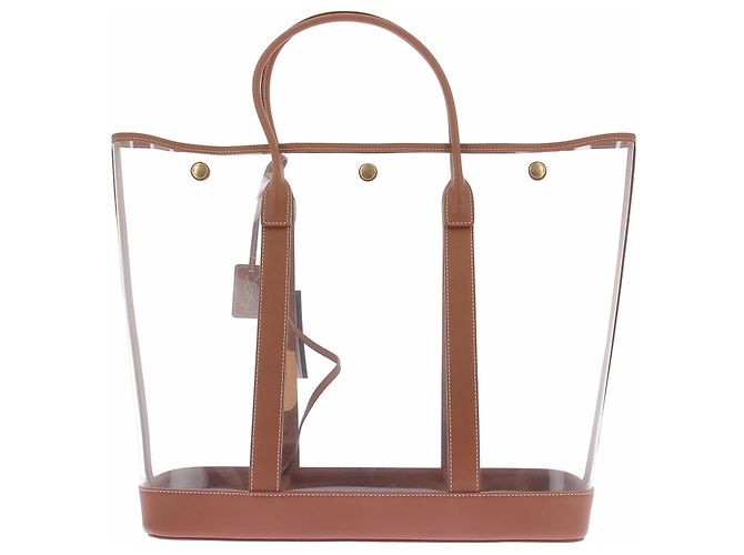 Autre Marque Bolso "Severine" transparente Camello - vista 3