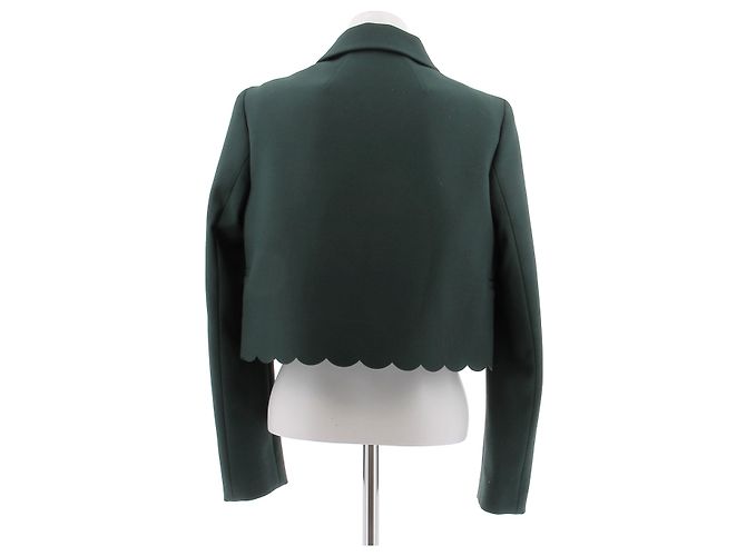 Chaqueta corta verde Red Valentino - vista 2