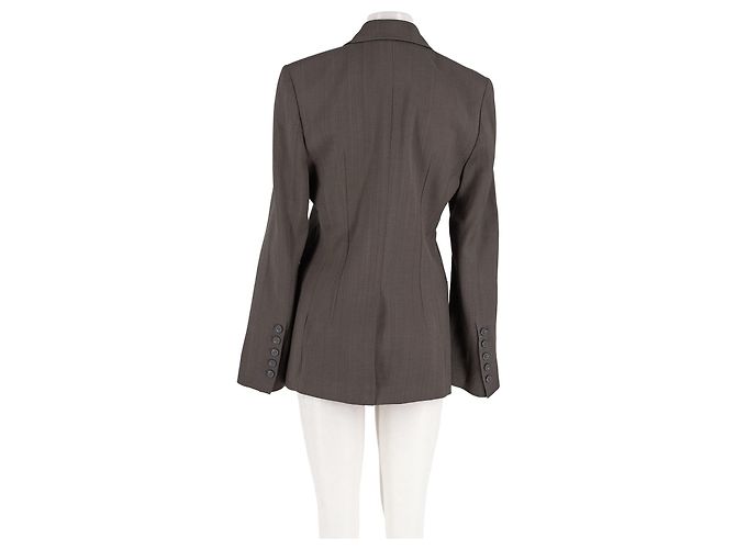 Mango Blazer in Grau Viscose M - Ansicht 6