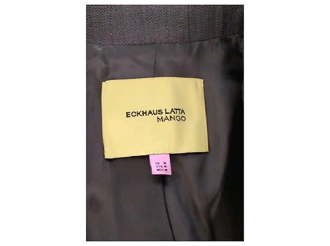 Mango Blazer in Grau Viscose M - Ansicht 7