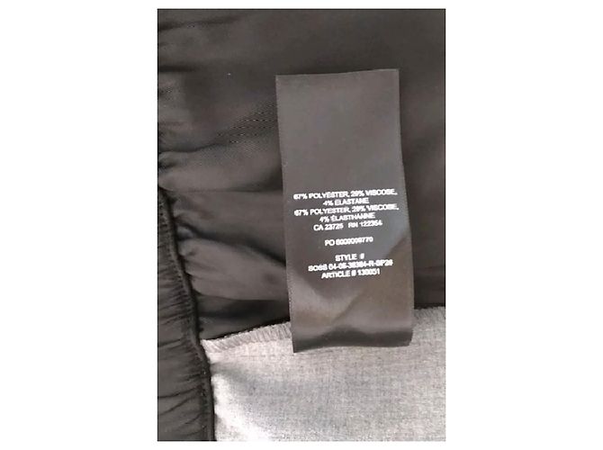 Autre Marque ARITZIA Weite graue Hose Viscose Größe L - Ansicht 6