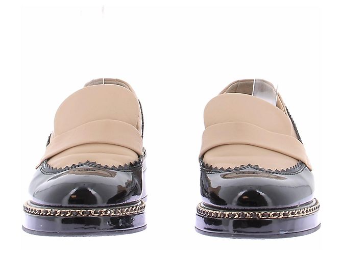 Chanel Loafer beige und schwarz - Ansicht 3