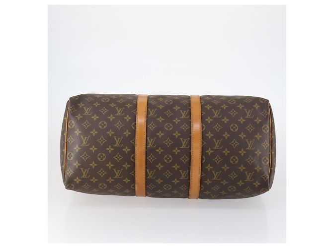 LOUIS VUITTON Monogram Keepall 55 Boston Bag M41424 LV - vue 5