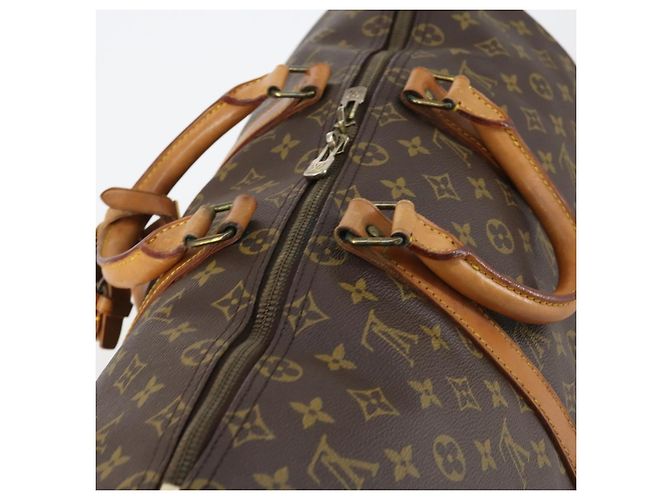 LOUIS VUITTON Monogram Keepall 55 Boston Bag M41424 LV - vue 6