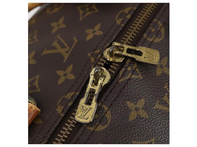 LOUIS VUITTON Monogram Keepall 55 Boston Bag M41424 LV - vue 18