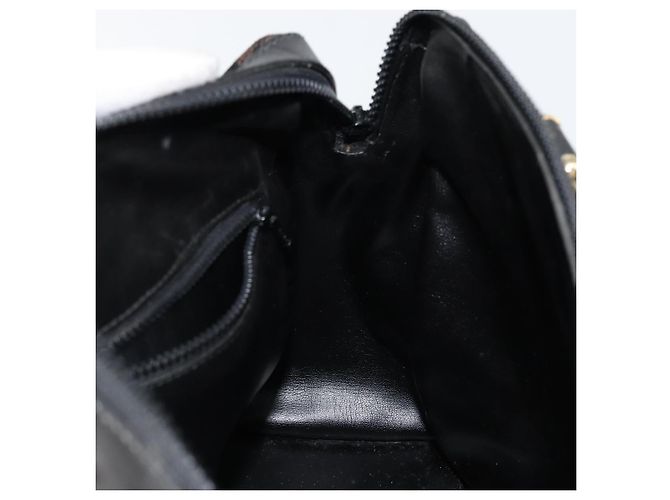 Céline CELINE Macadam Canvas Handtasche Wildleder Schwarz Gold - Ansicht 19