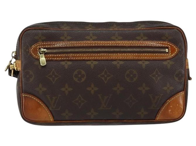 LOUIS VUITTON Monogram Marly Dragonne GM Clutch Bag M51825 LV - vista 2