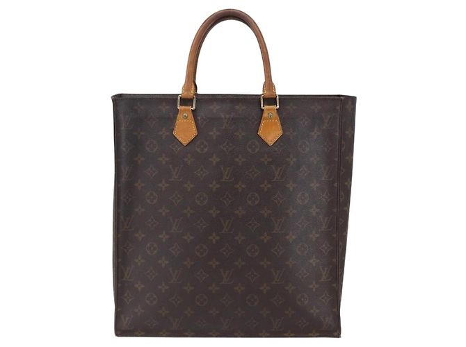LOUIS VUITTON Monogram Sac Plat Hand Bag M51140 LV - vista 13