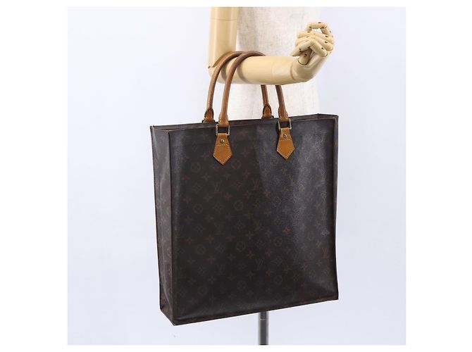 LOUIS VUITTON Monogram Sac Plat Hand Bag M51140 LV - vista 20