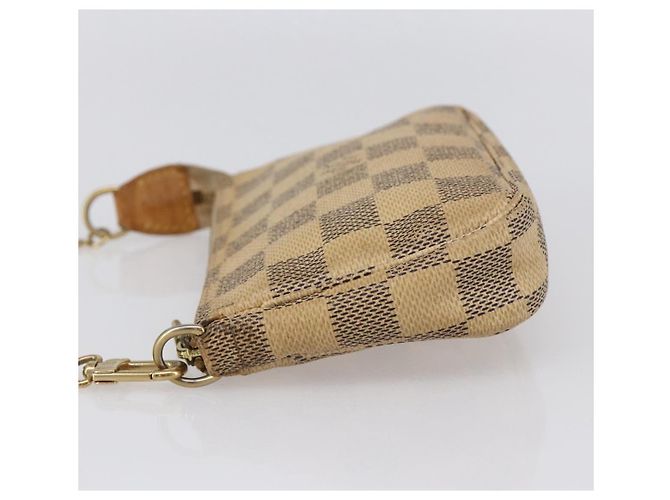 LOUIS VUITTON Damier Azur Mini Pochette Accessoires Pouch N63005 LV - vista 3