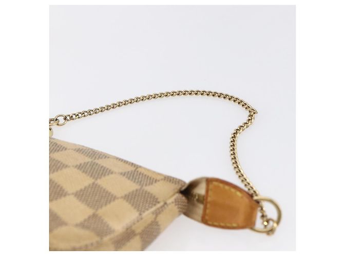 LOUIS VUITTON Damier Azur Mini Pochette Accessoires Pouch N63005 LV - vista 8