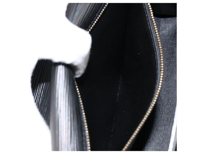 LOUIS VUITTON Epi Monceau 28 Hand Bag Black M52122 LV - vista 25
