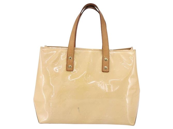 LOUIS VUITTON Monogram Vernis Reade PM Bag Marshmallow Pink M91306 - vista 13