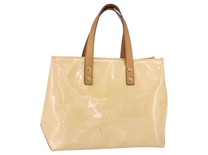 LOUIS VUITTON Monogram Vernis Reade PM Bag Marshmallow Pink M91306 - vista 2