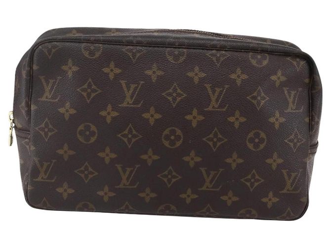 LOUIS VUITTON Monogram Trousse Toilette 28 Clutch Bag M47522 LV - vista 13