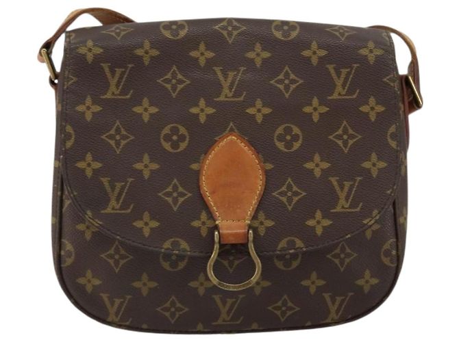 LOUIS VUITTON Monogram Saint Cloud GM Shoulder Bag M51242 LV - vue 13