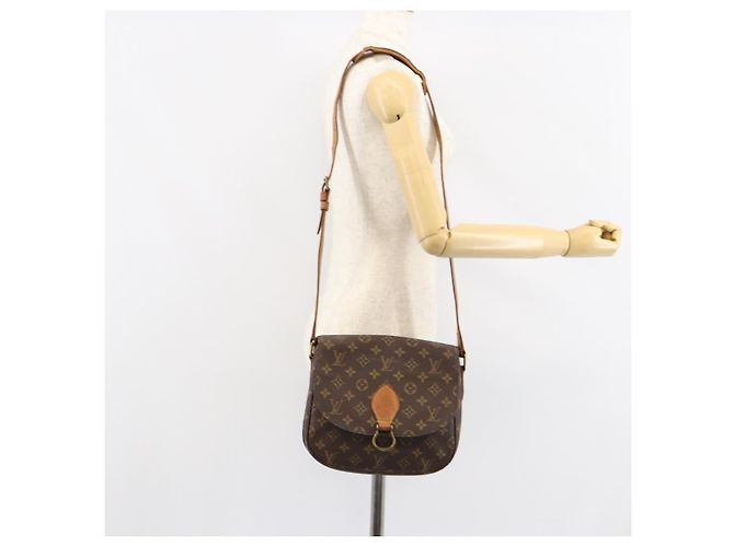 LOUIS VUITTON Monogram Saint Cloud GM Shoulder Bag M51242 LV - vue 26