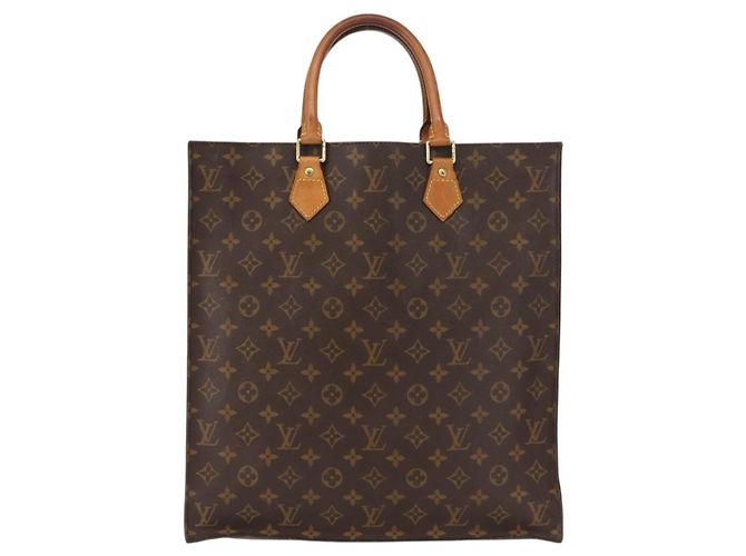 LOUIS VUITTON Monogram Sac Plat Hand Bag M51140 LV - vue 13