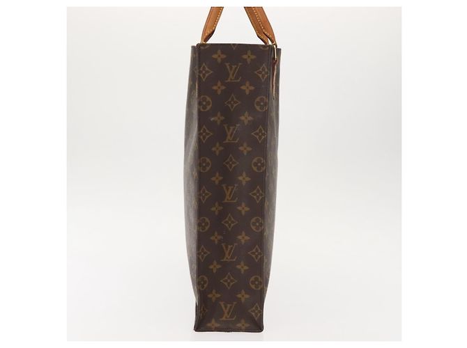 LOUIS VUITTON Monogram Sac Plat Hand Bag M51140 LV - vue 3