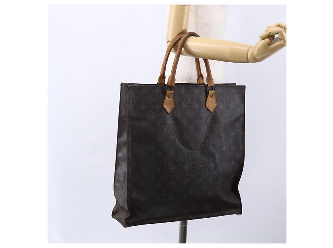 LOUIS VUITTON Monogram Sac Plat Hand Bag M51140 LV - vista 19