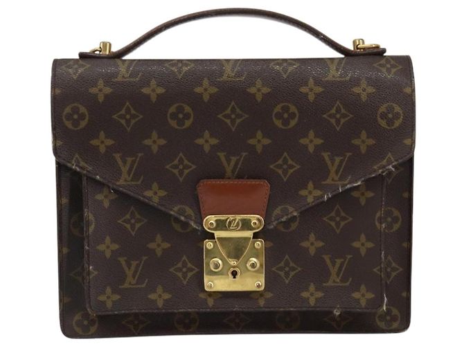 LOUIS VUITTON Monogram Monceau 28 Hand Bag M51185 LV - view 13