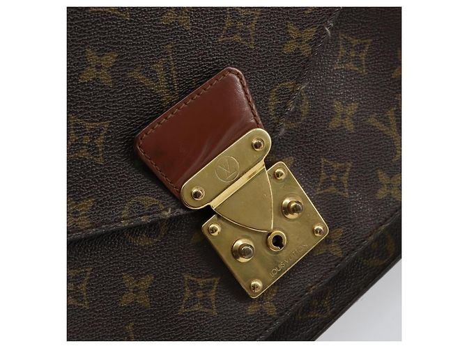 LOUIS VUITTON Monogram Monceau 28 Hand Bag M51185 LV - view 19