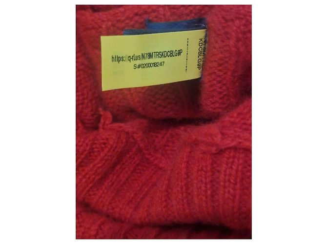Polo Ralph Lauren roter Rollkragenpullover aus Wolle - Ansicht 4