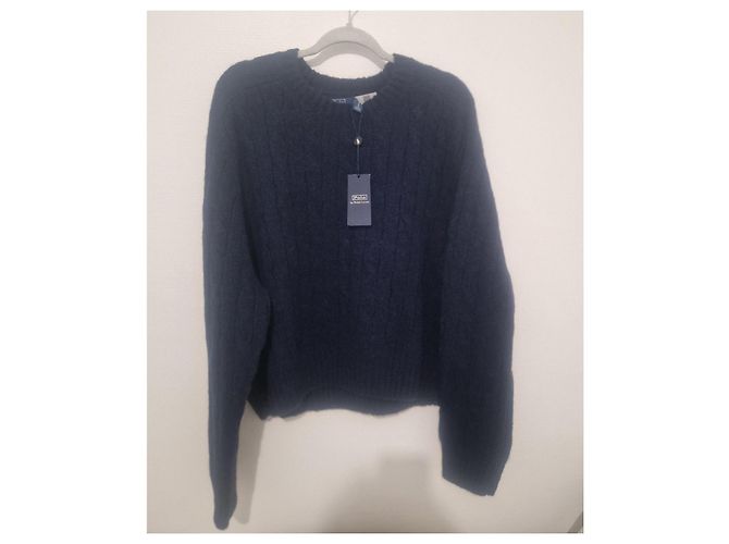 Polo Ralph Lauren dunkelblauer Wollpullover - Ansicht 2