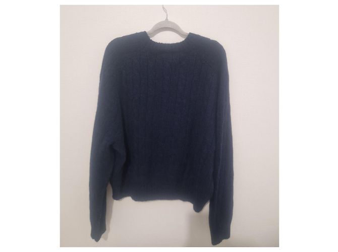Polo Ralph Lauren dunkelblauer Wollpullover - Ansicht 3