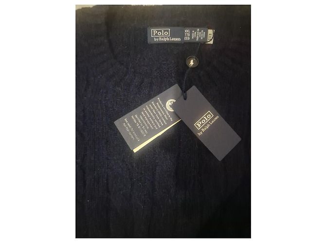 Polo Ralph Lauren dunkelblauer Wollpullover - Ansicht 5
