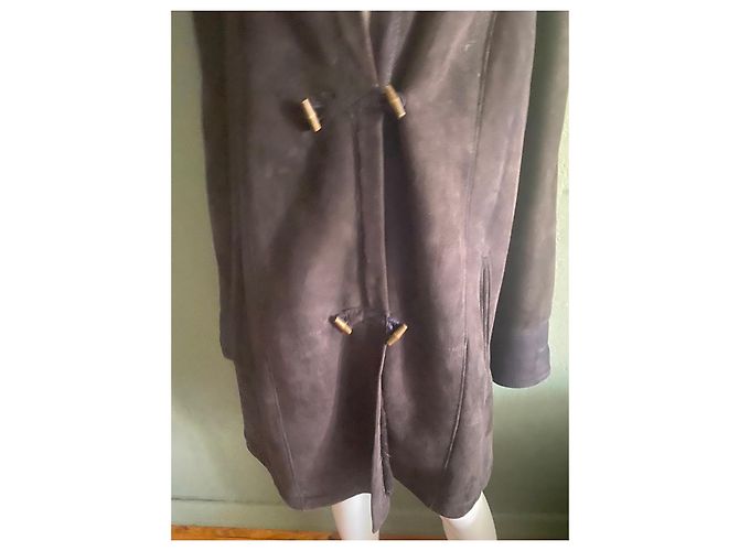 Autre Marque Cappotto Jacques Jekel in montone marrone Marrone scuro - vista 2