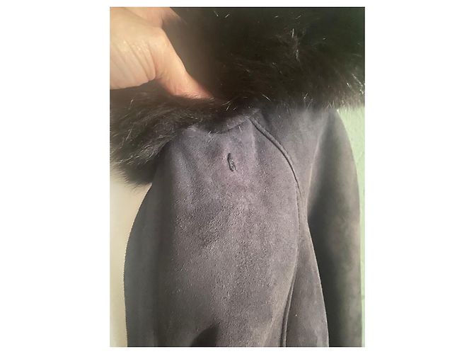 Autre Marque Cappotto Jacques Jekel in montone marrone Marrone scuro - vista 3