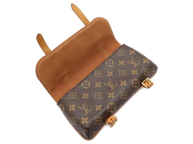 Bolso Louis Vuitton Monogram Pochette Marelle Castaño Monograma - vista 8
