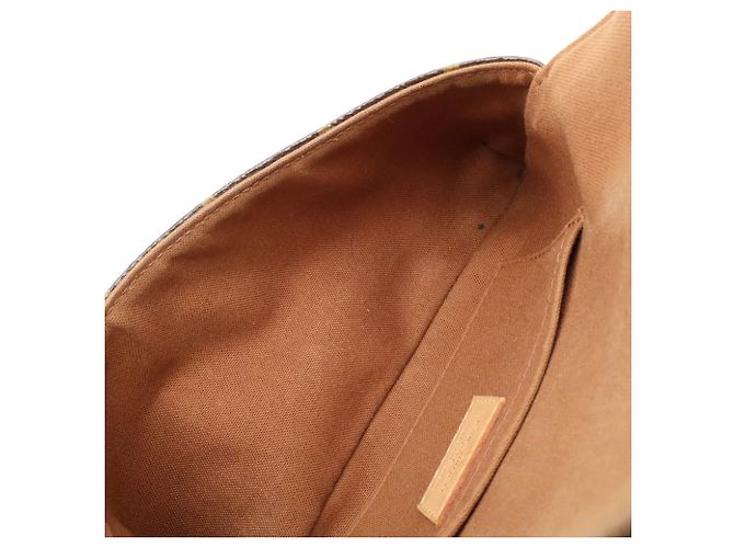 Bolso Louis Vuitton Monogram Pochette Marelle Castaño Monograma - vista 9