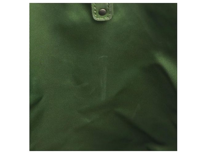 Borsa Tote Bottega Veneta Intreccio Illusion Verde - vista 7