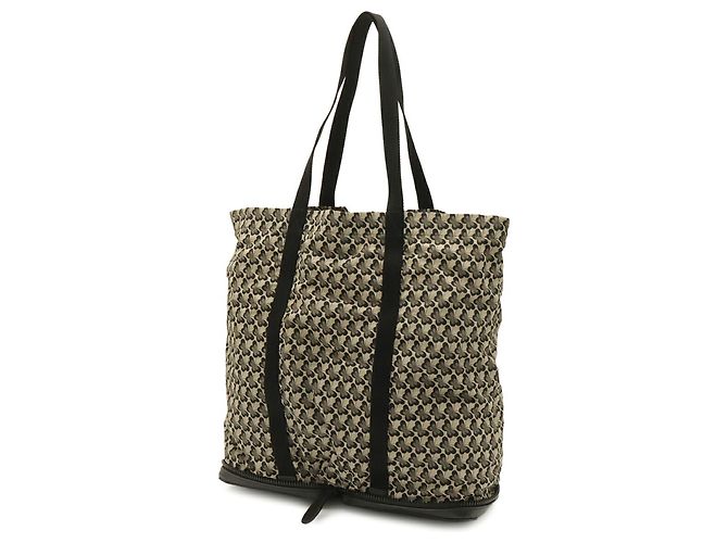 Borsa Bottega Veneta Intrecciato Eco Marrone Nero - vista 9