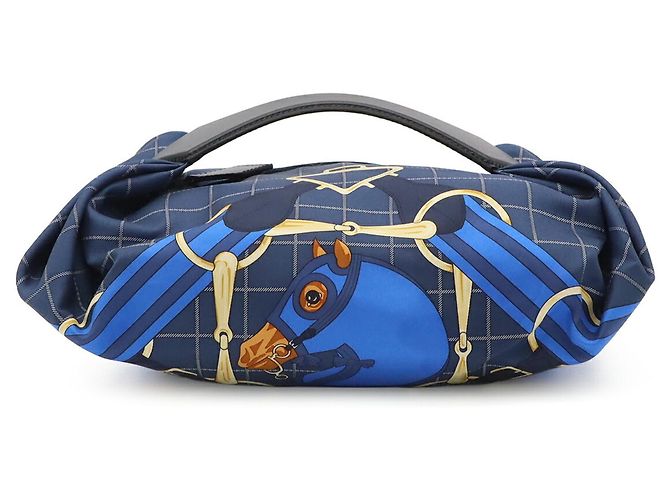 Hermès Bolsa Hermes Valusois Preto Multicor Azul marinho - vista 2