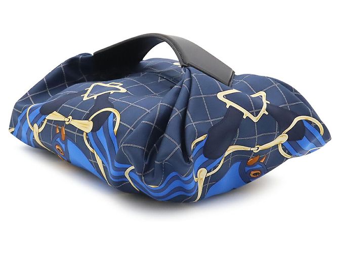 Hermès Bolsa Hermes Valusois Preto Multicor Azul marinho - vista 3