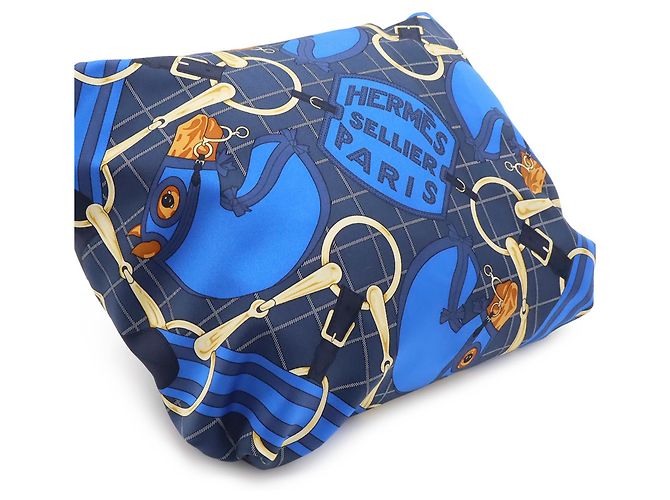 Hermès Bolsa Hermes Valusois Preto Multicor Azul marinho - vista 4