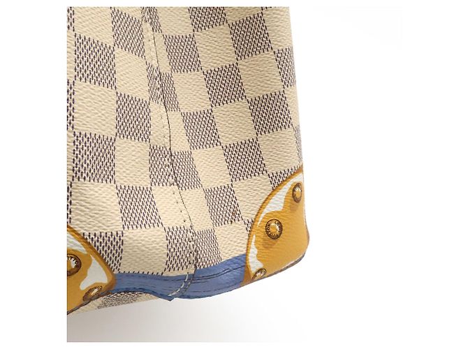 Néonoé Louis Vuitton Damier Azur NeoNoe Schultertasche Mehrfarben Roh - Ansicht 10