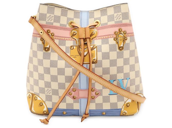 Néonoé Louis Vuitton Damier Azur NeoNoe Schultertasche Mehrfarben Roh - Ansicht 2