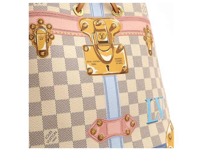 Néonoé Louis Vuitton Damier Azur NeoNoe Schultertasche Mehrfarben Roh - Ansicht 9