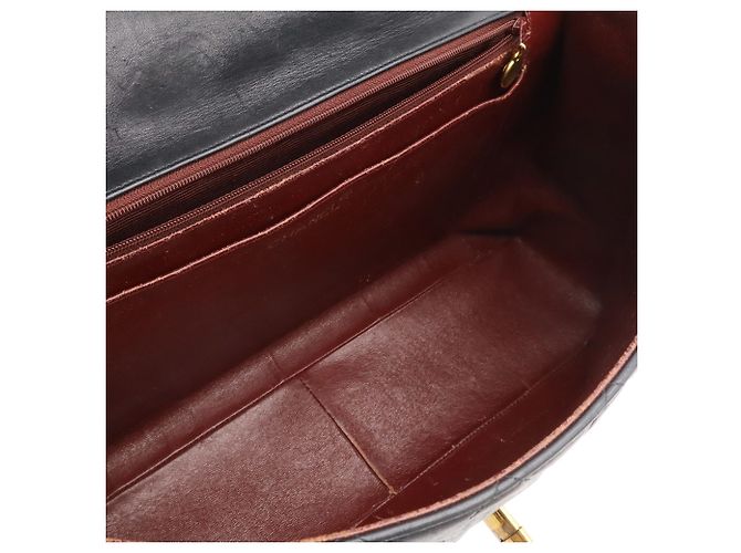 Borsa a tracolla Chanel Large Matelassé con doppia catena Nero - vista 7