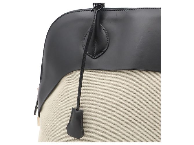 Hermès HERMES Bolide Paddock 40 Boston Bag Black - view 10