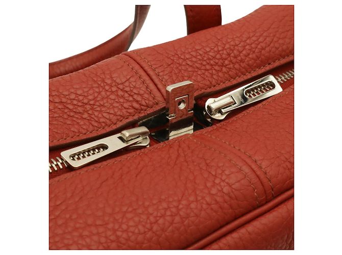 Hermès HERMES Borsa a mano/Borsa a tracolla Victoria 35 Rosso - vista 6