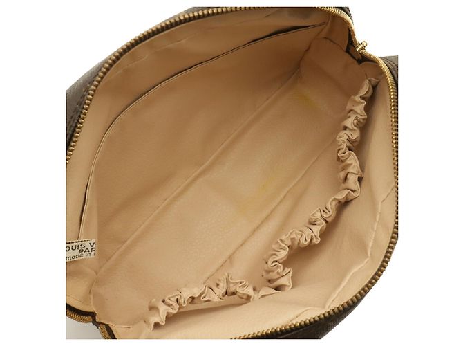 Louis Vuitton Monogram Trousse Toilette 23 Clutch Bag Marrone - vista 6