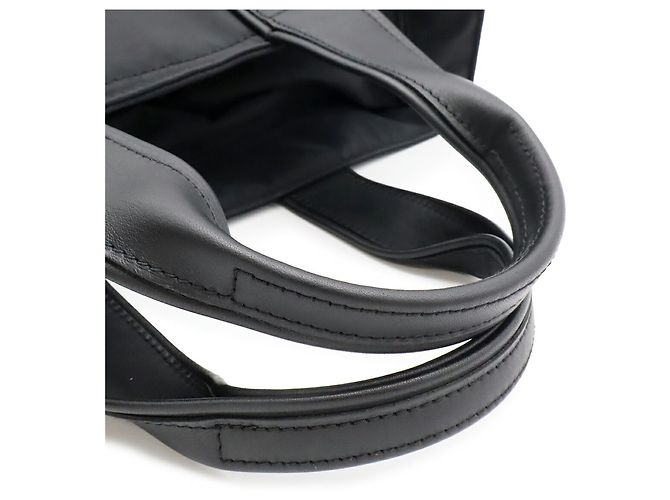 Hermès Sac Cabas Hermes Acapulco PM Noir - vue 5
