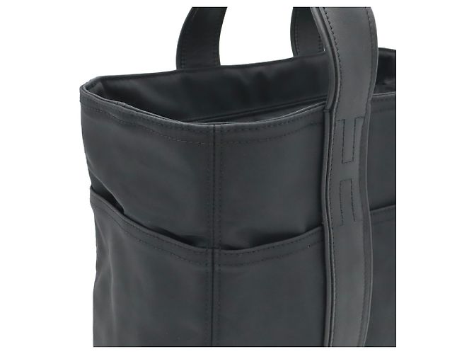 Hermès Sac Cabas Hermes Acapulco PM Noir - vue 8