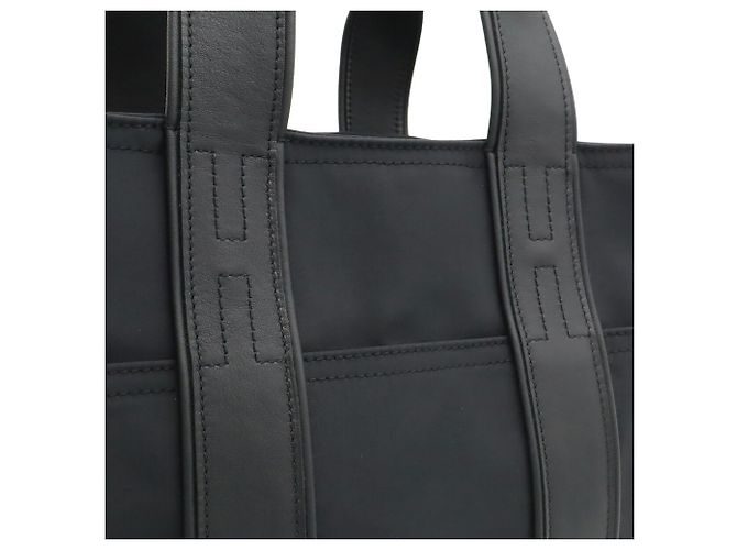 Hermès Sac Cabas Hermes Acapulco PM Noir - vue 9