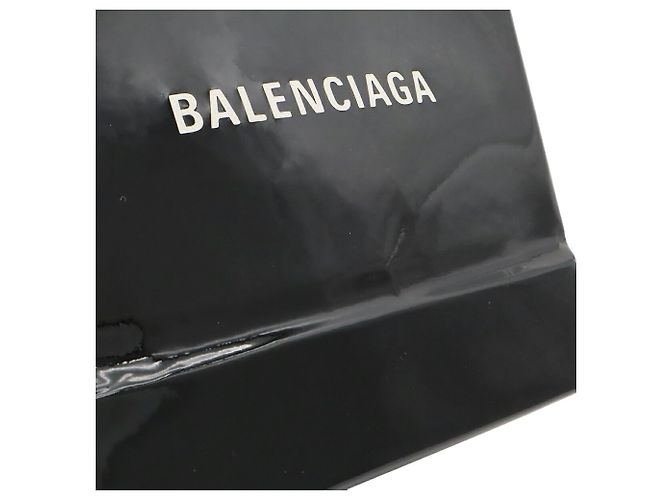 Everyday Borsa Balenciaga XXS Tote Bag Nero Bianco - vista 8